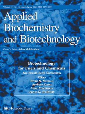 cover image of Twenty-Sixth Symposium on Biotechnology for Fuels and Chemicals